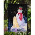 thumbnail image 3 of Carolines Treasures SS8951GF 11 x 15 In. Snowman With Golden Retriever Flag- Garden Size, 3 of 3