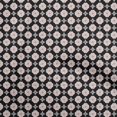 thumbnail image 1 of oneOone Polyester Spandex Black Fabric Asian Ornamental Tile Craft Projects Decor Fabric Printed By The Yard 56 Inch Wide, 1 of 4