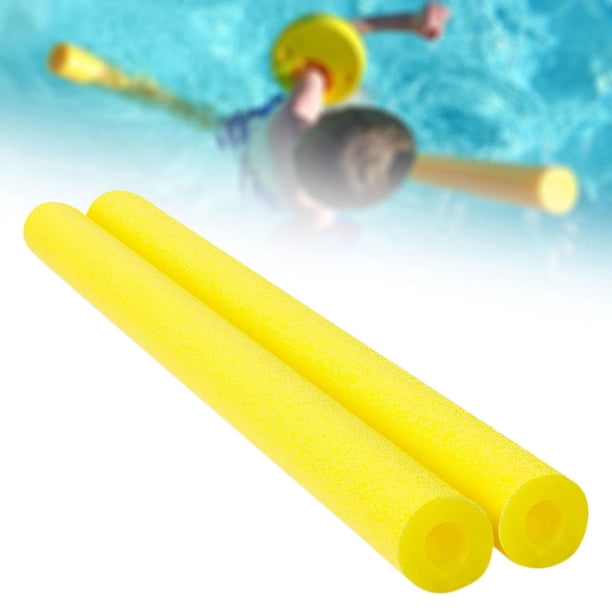Nouille De Piscine 150 Cm – Bâton De Mousse Blanc – Flottabilité Enfant, Jeu Aquatique, Apprentissage Natation
