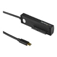 thumbnail image 2 of StarTech.com USB C to SATA Adapter Cable - for 2.5 / 3.5" SATA Drives - 10Gbps - USB 3.1 - SATA to USB Adapter - External Hard Drive Cable (USB31C2SAT3) - Storage controller - 2.5", 3.5" - SATA 6Gb/s - USB 3.1 (Gen 2) - black - for P/N: SVA12M2NEUA, SVA12M5NA, 2 of 11