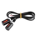 thumbnail image 3 of Herwey 2x 12V Universal Car Motorcycle License Number Plate Screw Bolt Light Lamp , License Number Light, Motorcycle License Plate Light, 3 of 8