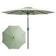 thumbnail image 1 of Four Seasons Courtyard Parasol de Marché pour Patio en Polyester de 9 Pieds, Vert Écume de Mer, 1 of 6