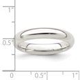 thumbnail image 2 of Bague Anneau en Argent Sterling 925 4 mm Ajustement Confortable Taille 12, 2 of 2