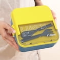 thumbnail image 1 of TIMIFIS Lunch Boxes Sealed Compartment Plastic Lunch Box Can Be Put Into Microwave Oven Student Lunch Box Large Capacity Lunch Box for Office Workers Kitchen Essentials, 1 of 6