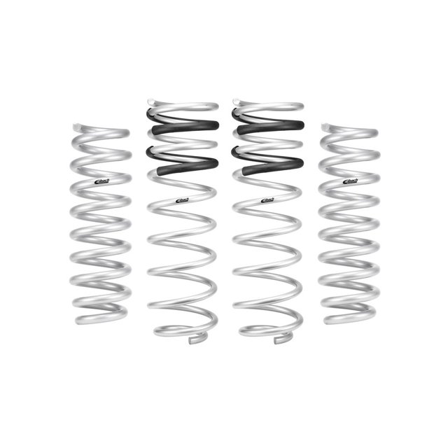 Eibach Kit de Levage Suspension E30-35-060-02-22 Pro-Lift-Kit; Levage avant 2,2 Pouces/levage Arrière 1,5 Pouces; Sans Absorbeurs de Chocs en Kit - Changement de Choc Nécessaire; Ressorts Argentés