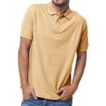 thumbnail image 1 of Basico (Beige) Polos à Col pour Femmes 100 % Coton Manches Courtes Polos de Golf pour Hommes, 1 of 3