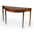 thumbnail image 1 of Butler Chester 54"W Demilune Wood Traditional Console Table - Olive Ash, 1 of 10