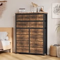 thumbnail image 2 of Yiwa Commode Haute à 16 Tiroirs, Commode en Tissu pour Chambre, Garde-Robes Ou Couloir, 2 of 9