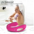 thumbnail image 3 of XBONP Vibromasseur Portable à Point G, Culotte Vibrante Télécommandée pour Femmes, Rouge, 3 of 6