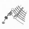 thumbnail image 2 of 2 Set Car Electric Radiator Fan Mounting Kit Plastic Ties Straps Universal, 2 of 12
