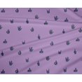 thumbnail image 4 of oneOone Tissu Polyester Lycra Symbole de Doigt Tissu de Couture Imprimé BTY 56 Pouces de Large, 4 of 4