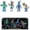 Set#06, variant on Five Nights at Freddy's FNAF-6" Articulated Action Figure Toy,Five Nights at Freddy's Toy,FNAF-Security Breach Series Action Figure Nightmares Bonnie,Action Figure for Boys Girls Ages 3 Up