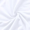 thumbnail image 3 of Breezora Ladies V Neck Modal Asymmetrical Long Sleeve Open Front Cardigan Sweater White, 3 of 4