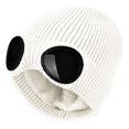 thumbnail image 1 of XZNGL Men And Women Knitting Ear Protection Woolen Cap Warm Glasses Ski Cap, 1 of 8