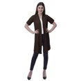 thumbnail image 2 of Moomaya Womens Half Sleeve Shrug Open Front Long Cardigan Lightweight Summer Fit, 2 of 7