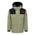 thumbnail image 5 of RXIRUCGD USB Intelligent Constant Temperature Heated Windproof Plus Size Coat For Men And Women Winter 4 Heated Jacket Coat( Army Green, Size:S ), 5 of 5