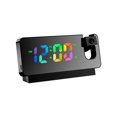 thumbnail image 3 of Digital Projection Alarm Clock Brightness Adjustable for Kids Elders Adults Black, 3 of 9