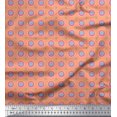 thumbnail image 1 of Soimoi Rayon Fabric Flower Artistic Decor Fabric Printed Yard 56 Inch Wide, 1 of 3