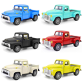 thumbnail image 2 of 1:32 Scale Classic Pickups Truck Car Model Alloy Pull Back Diecast & Toys Vehicle For Boys Children Christmas Collection Toy Car blue, 2 of 6