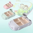 thumbnail image 4 of Fiber Car Food Tray Division Cute Split Design Set Bowl Tableware, 4 of 4