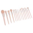 thumbnail image 1 of Eyeshadow Brush Kit, 15pcs Wood Handle Makeup Brush Kit  For Outdoor, 1 of 8