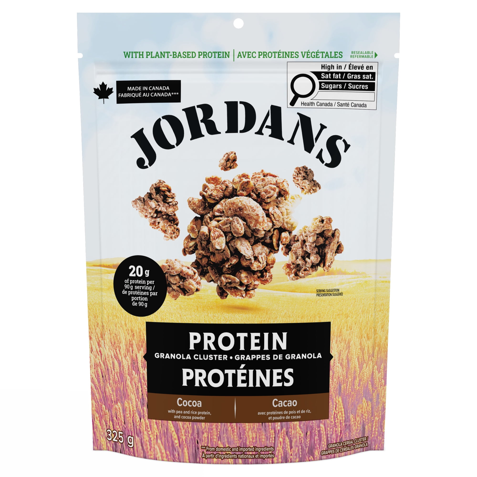 Jordans Granola Protéiné Cacao en Grappes