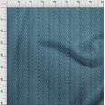 thumbnail image 4 of oneOone Viscose Chiffon Teal Blue Fabric Random Sewing Craft Projects Fabric Prints By Yard 42 Inch Wide, 4 of 5
