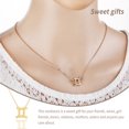 thumbnail image 3 of Constellation Theme Friendship Necklace Creative Comfortable Ins Exquisite Durable Rust-proof Lightweight Fashion Accessory Gemini gold, 3 of 6