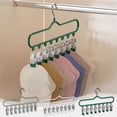 thumbnail image 1 of Sentmoon Étendoir à Linge Étendoirs à Linge pour Sécher les Vêtements Crochet en Acier Inoxydable Étendoir avec Pinces Étendoir à Vêtements Multifonction Convient, 1 of 7