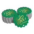 thumbnail image 1 of Inkdotpot Pack Of 50 Real Gold Foil Paper Tags Let Love Sparkle Wedding Favor Hang Tags, 1 of 6