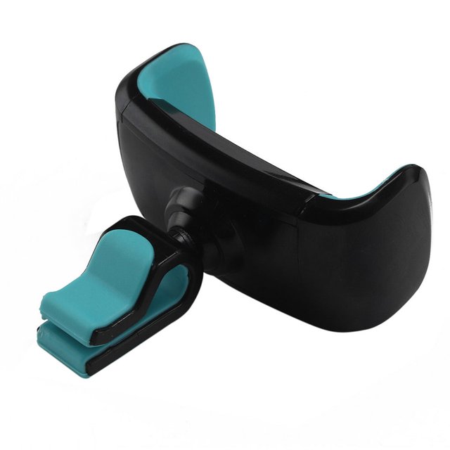 Car Mobile Phone Holder Universal 360 Degree Mini Stand Bracket In Auto Air Vent Mount, Dark Blue