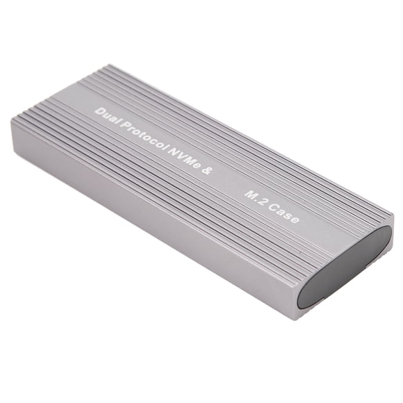 M.2 NVMeSSD Enclosure, 10Gbps USB C External Portable NVMe M.2 Enclosure, Support UASP Trim, Up to 10Gbps, Aluminum Alloy, Tool Free