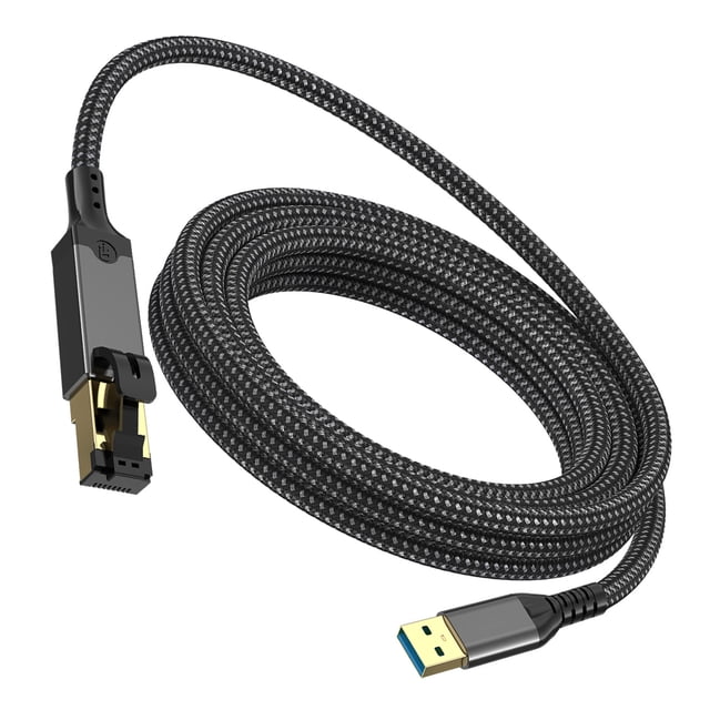 USB3.0 To RJ45 Gigabit Ethernet Adapter For Laptop Fast Speed Networking Connection And Plugs Play Design