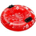 thumbnail image 3 of Snow Tube   37 Inch Inflatable Snow Sled with Sturdy Handles Heavy Duty Sledding Tube 0.45mm Thickness Winter Snow Tube for Kids and Adults Winter Outdoor Fun, 3 of 8