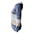 thumbnail image 3 of 2025 Jacket Polyester Hooded Fleece Jackets with Hood for Women Outdoor Women Lightweight Fleece Full Zip Women Fleece Jacket inside Pockets Plus Size Fleece Jacket for Women, 3 of 5
