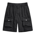 thumbnail image 1 of Birdeem Mens Plus Size Cargo Shorts Multi-Pockets Relaxed Summer Beach Shorts Pants, 1 of 1