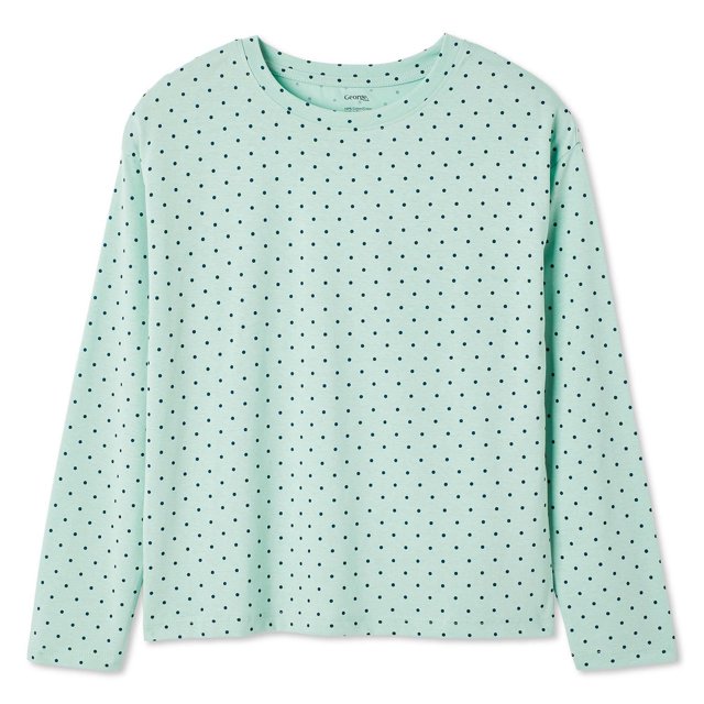 T-shirt imprimé à manches longues George pour filles