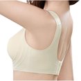 thumbnail image 4 of Timegard Bras for Women Wireless Lace Full Coverage High Support Comfy Everyday Bralette Solid Color, 4 of 5