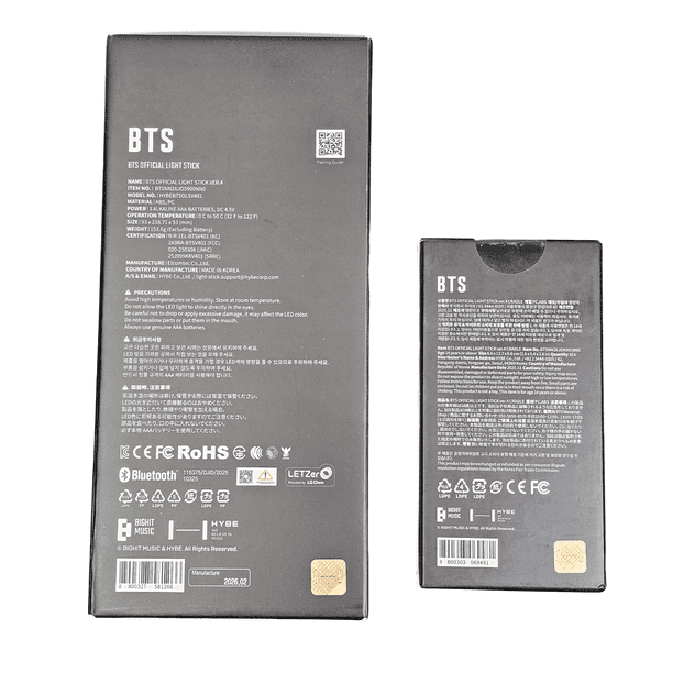 BTS Official Light Stick Ver.4 Army Bomb with Cradle Stand Set