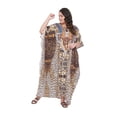 thumbnail image 1 of Caftans Longs pour Femmes Grande Taille Robe Caftan Robe de Soirée Fête Été Plage Robe d'Été Manches Kimono Longues Robes Décontractées en Ligne, 1 of 7