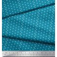 thumbnail image 2 of Soimoi Blue Cotton Poplin Fabric Arrows Arrow Print Fabric by Yard 56 Inch Wide, 2 of 3