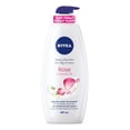 thumbnail image 1 of NIVEA Rose and Almond Oil Indulging Body Wash, 1 of 2