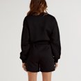 thumbnail image 3 of FOCUSNORM Femmes Shorts de Couleur Unie, Adultes Pantalons de Poche Occasionnels, 3 of 7