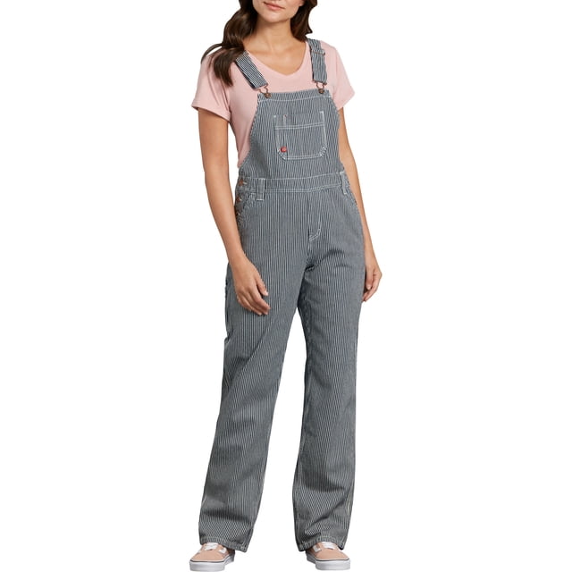 Dickies Womens Relaxed Fit Straight Leg Bib Overalls, XXL