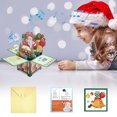 thumbnail image 1 of EGNMCR Christmas Decorations, Christmas Gifts Christmas Card Up Christmas Tree With Lights And Music Greeting Card Christmas Tree Up Christmas Card LED Light Christmas Card Greeting cards, 1 of 5