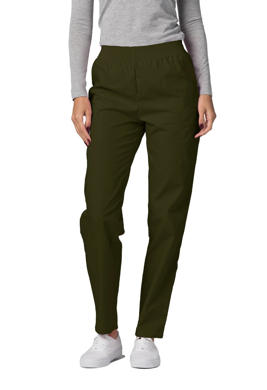 Adar Universal Scrubs For Women - Tapered Utility Cargo Scrub Pants