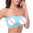 thumbnail image 4 of Soutien-gorge Tube Aguichant pour Femmes avec Coussinet de Poitrine pour Éviter les Fuites, 4 of 8