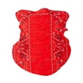 thumbnail image 1 of Top Headwear Face Covering Neck Gaiter - Bright Red Paisley, 1 of 2