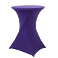 thumbnail image 4 of Wweixi Versatile Elastic Cocktail Table Set Fitting For Any Occasion Environmentally Friendly Polyester purple 5Set, 4 of 6