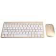 thumbnail image 1 of EIGTHTAIL Keyboard And Mouse Combo  Ultra-thin Size 2.4G Wireless Wireless Mouse And Keyboard With Wireless Connector For Home For Office For Business Gold Silver Black, 1 of 8